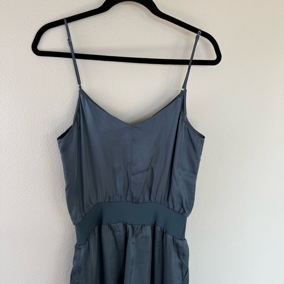 Cinq a Sept Amia Twill Jumpsuit Blue Business Casual Evening Party Women’s - Picture 10 of 14